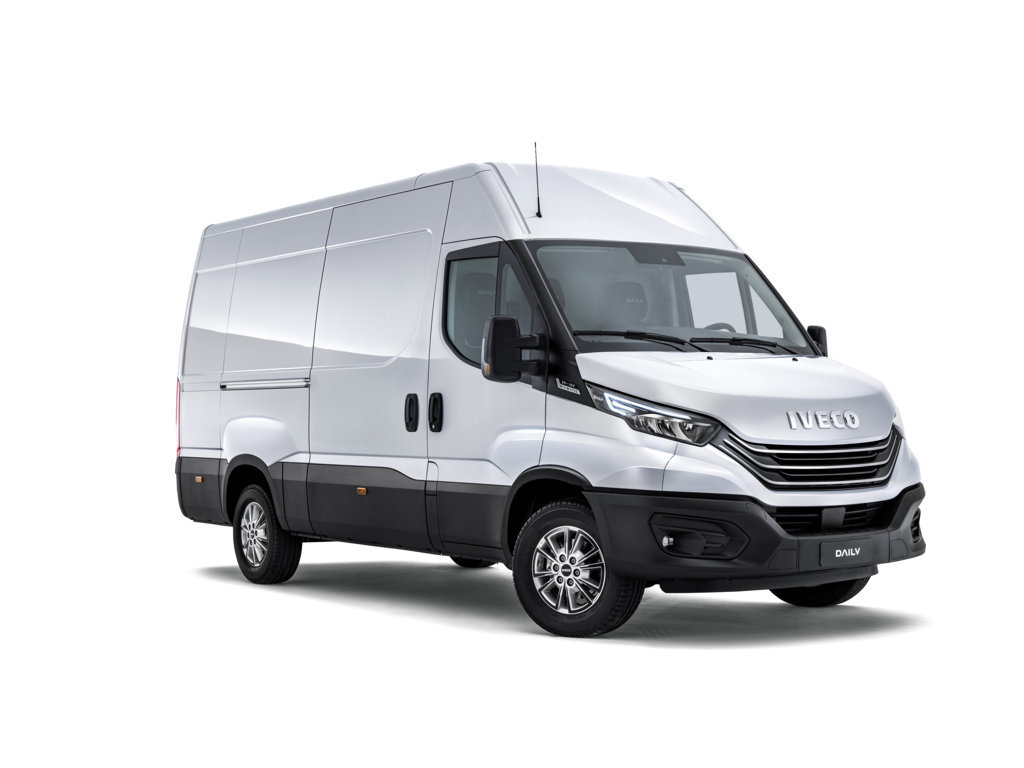 Iveco Daily kassevogn med 2 skydedøre